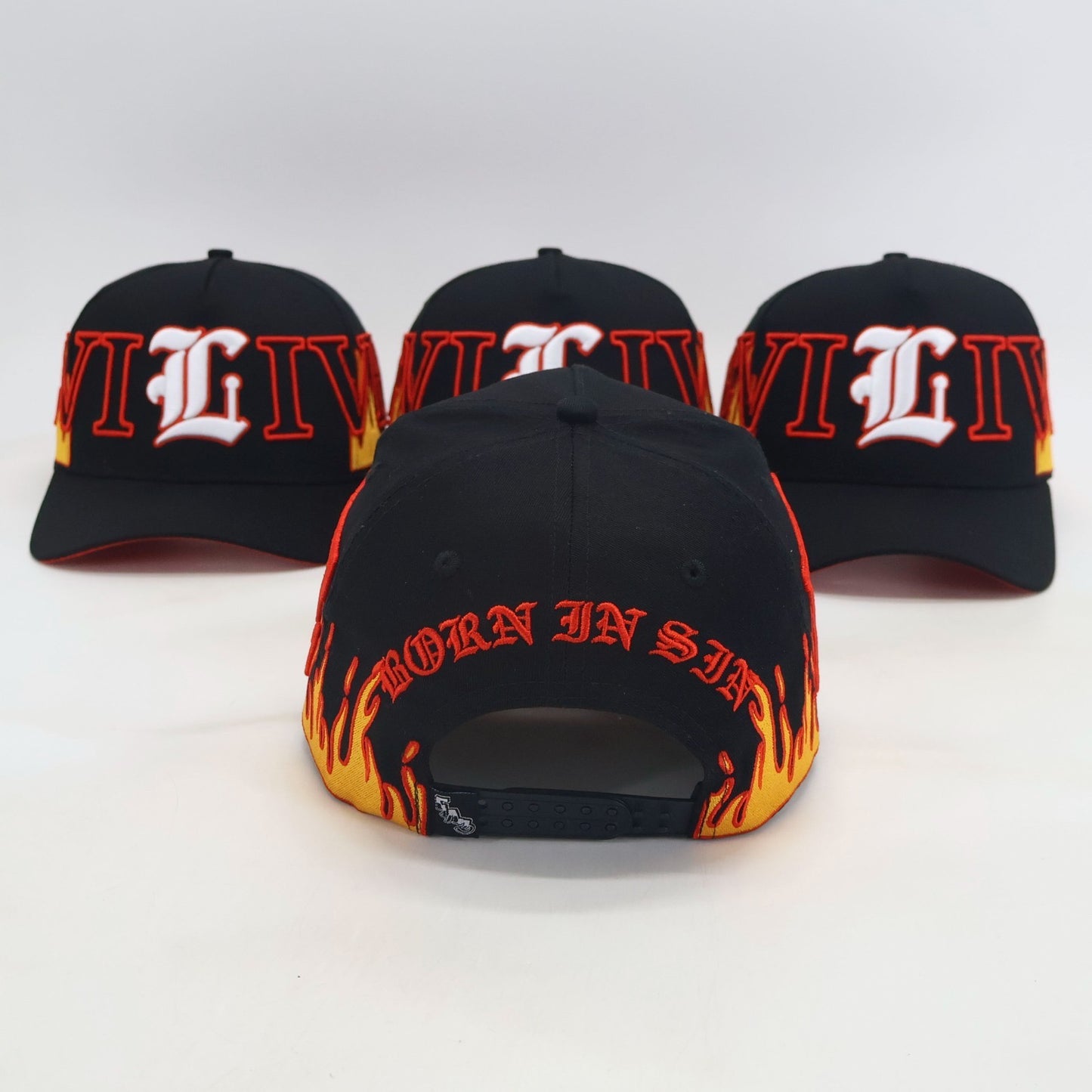 Borninsin Evil/Live Baseball Cap