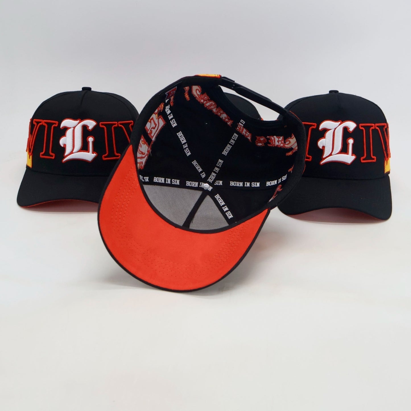 Borninsin Evil/Live Baseball Cap