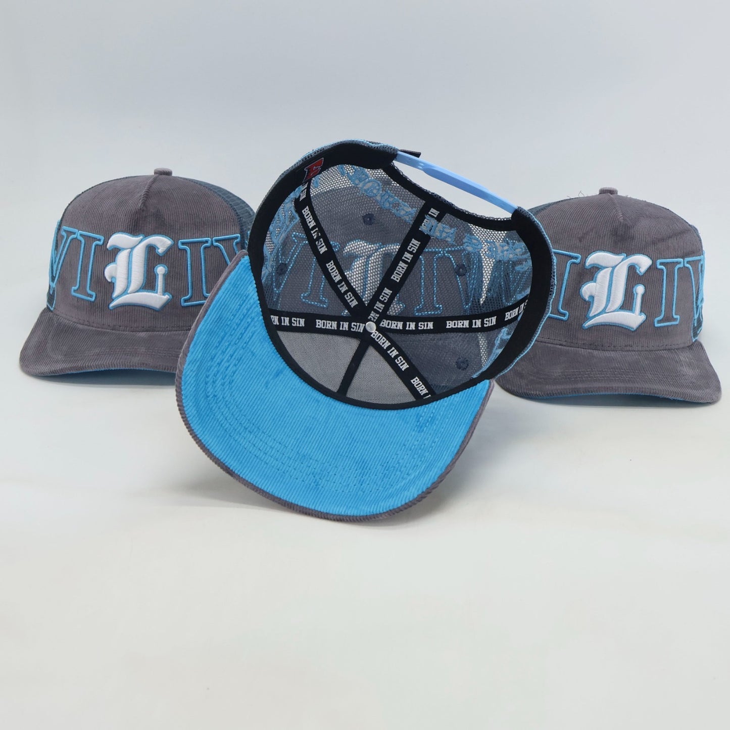 Borninsin Evil/Live Baseball Cap